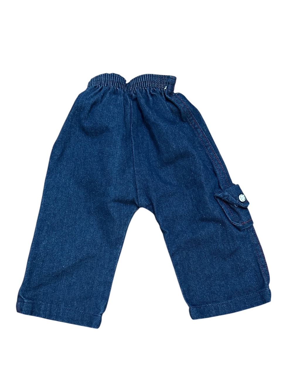 Vintage 80s 90s Boys Shirt and Pant Set Size 12 Mo Park Bench Kids - Picture 3 of 6
